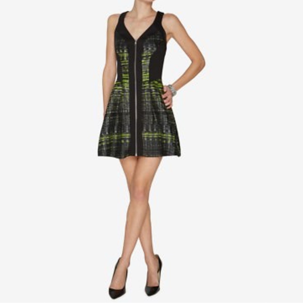 Robert Rodriguez Grid Print Jacquard Mini Dress Women’s Size 4